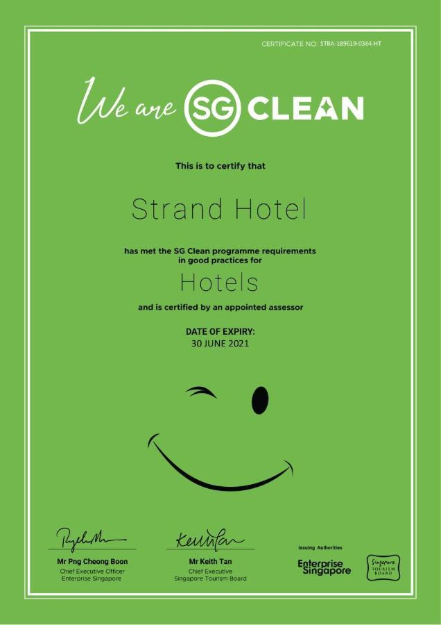 סינגפור Strand Hotel מראה חיצוני תמונה